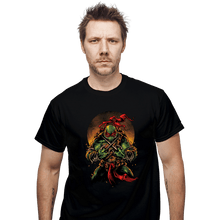Load image into Gallery viewer, Secret_Shirts T-Shirts, Unisex / Small / Black TMNT Raph