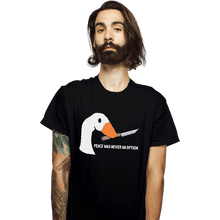 Load image into Gallery viewer, Shirts T-Shirts, Unisex / Small / Black Peace Was Never An Option