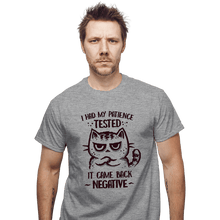 Load image into Gallery viewer, Daily_Deal_Shirts T-Shirts, Unisex / Small / Sports Grey Patience Tested