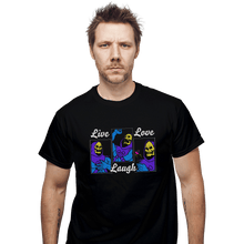 Load image into Gallery viewer, Shirts T-Shirts, Unisex / Small / Black Live Laugh Love
