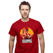 Load image into Gallery viewer, Shirts T-Shirts, Unisex / Small / Red Red Ranger Redemption