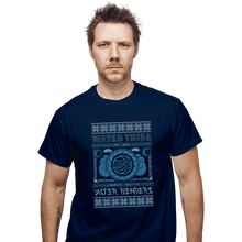 Load image into Gallery viewer, Shirts T-Shirts, Unisex / Small / Navy Water Tribe Ugly Sweater