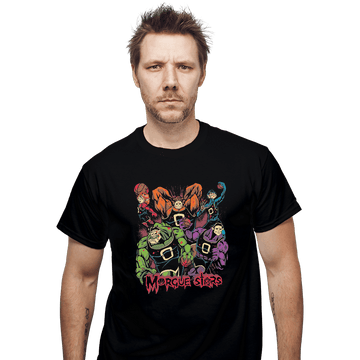 Shirts T-Shirts, Unisex / Small / Black Morgue Stars
