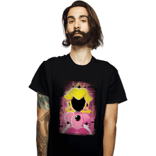 Load image into Gallery viewer, Shirts T-Shirts, Unisex / Small / Black Peach Glitch