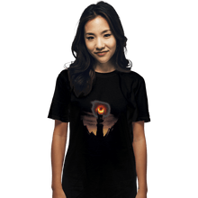Load image into Gallery viewer, Shirts T-Shirts, Unisex / Small / Black Black Hole Sauron