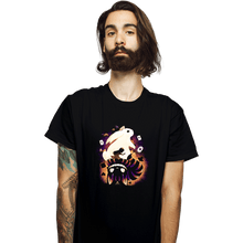 Load image into Gallery viewer, Daily_Deal_Shirts T-Shirts, Unisex / Small / Black Cheshire White Rabbit
