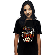Load image into Gallery viewer, Daily_Deal_Shirts T-Shirts, Unisex / Small / Black Just One Bite