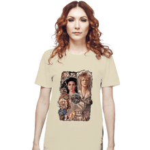 Load image into Gallery viewer, Shirts T-Shirts, Unisex / Small / Natural Enter The Labyrinth
