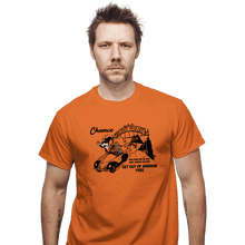 Load image into Gallery viewer, Secret_Shirts T-Shirts, Unisex / Small / Orange Get Out Of Arkham Card
