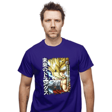 Load image into Gallery viewer, Daily_Deal_Shirts T-Shirts, Unisex / Small / Violet Mirai Trunks