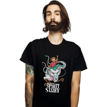 Load image into Gallery viewer, Secret_Shirts T-Shirts, Unisex / Small / Black The Spirit Story