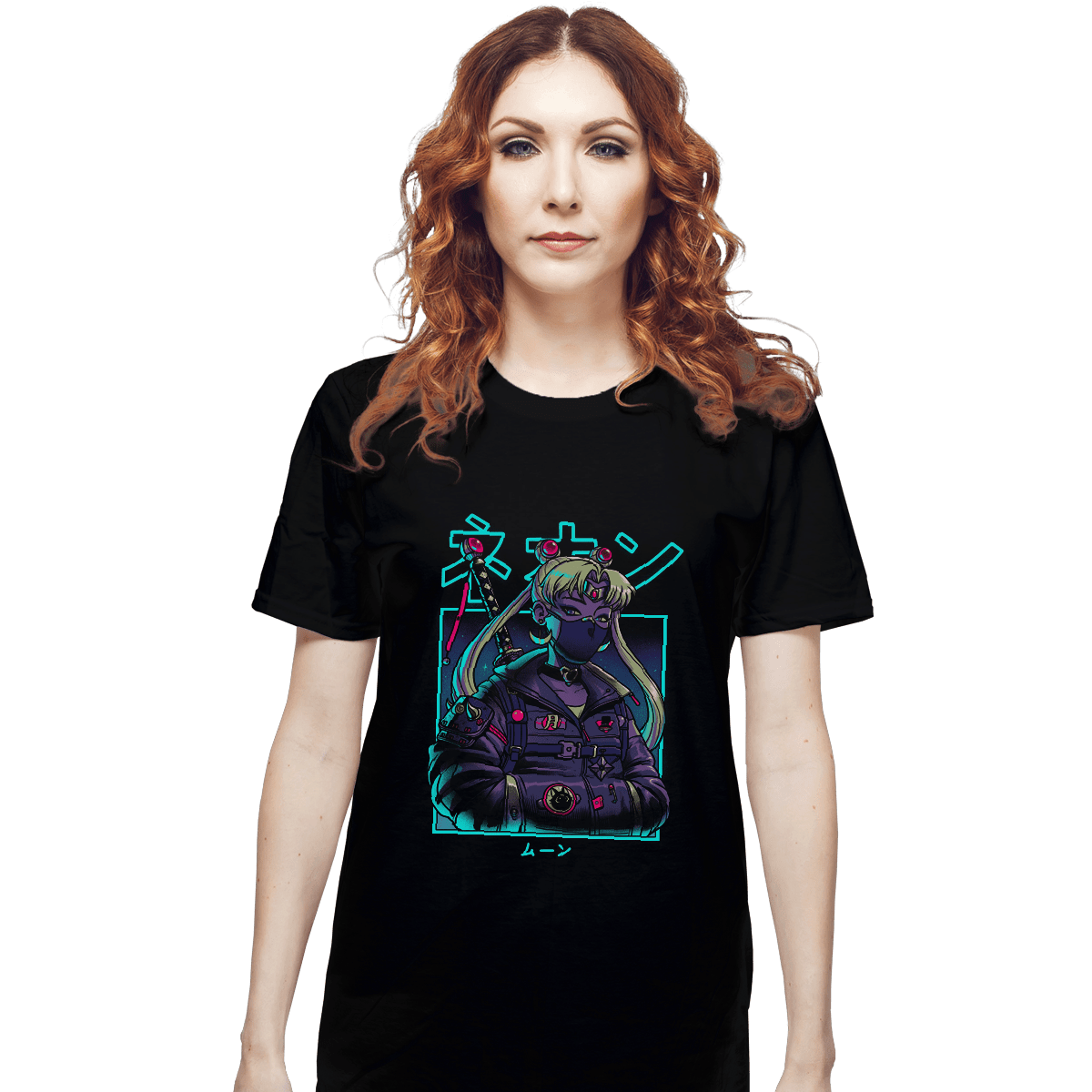 [NEON MOON] DOT TO DOT T-SHIRT 2カラー + FREE OMAKE Neon Moon