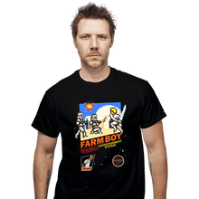 Load image into Gallery viewer, Daily_Deal_Shirts T-Shirts, Unisex / Small / Black 8 Bit Farm Boy