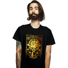 Load image into Gallery viewer, Daily_Deal_Shirts T-Shirts, Unisex / Small / Black Smash Foil Crest