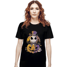 Load image into Gallery viewer, Shirts T-Shirts, Unisex / Small / Black Spooky Jack