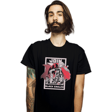 Load image into Gallery viewer, Shirts T-Shirts, Unisex / Small / Black Join Black Eagles