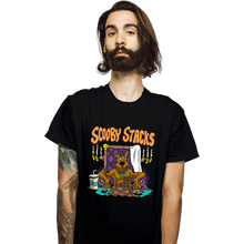 Load image into Gallery viewer, Daily_Deal_Shirts T-Shirts, Unisex / Small / Black Scooby Stacks
