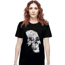 Load image into Gallery viewer, Shirts T-Shirts, Unisex / Small / Black Horror Skull