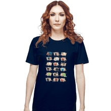 Load image into Gallery viewer, Shirts T-Shirts, Unisex / Small / Navy Pig Movies