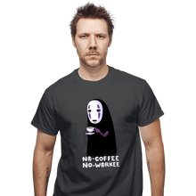 Load image into Gallery viewer, Daily_Deal_Shirts T-Shirts, Unisex / Small / Charcoal No Face No Coffee