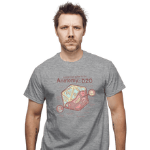 Load image into Gallery viewer, Shirts T-Shirts, Unisex / Small / Sports Grey Anatomy Of The D20