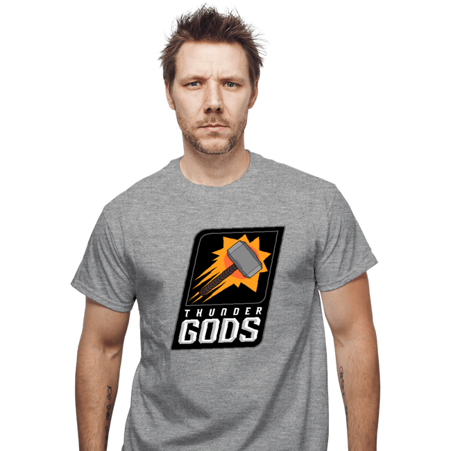 Shirts T-Shirts, Unisex / Small / Sports Grey Thunder Gods
