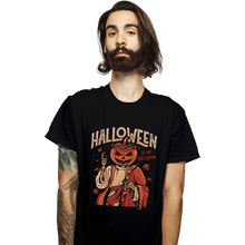Load image into Gallery viewer, Shirts T-Shirts, Unisex / Small / Black Halloween Is My Religion