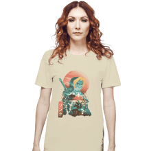 Load image into Gallery viewer, Shirts T-Shirts, Unisex / Small / Natural Ukiyo Ocarina