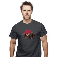 Load image into Gallery viewer, Daily_Deal_Shirts T-Shirts, Unisex / Small / Charcoal Straw Hats, Magic, And Kung Fu