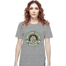 Load image into Gallery viewer, Daily_Deal_Shirts T-Shirts, Unisex / Small / Sports Grey Emotional Support Monster
