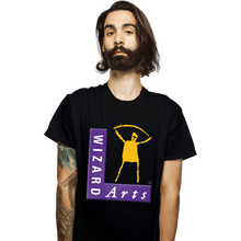 Load image into Gallery viewer, Secret_Shirts T-Shirts, Unisex / Small / Black Wizard Arts