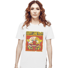 Load image into Gallery viewer, Shirts T-Shirts, Unisex / Small / White Happy Land

