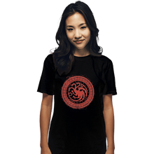 Load image into Gallery viewer, Shirts T-Shirts, Unisex / Small / Black Seal Of Dragons