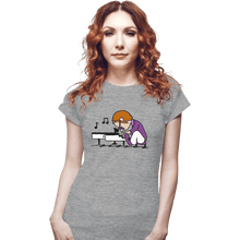 Load image into Gallery viewer, Shirts Fitted Shirts, Woman / Small / Sports Grey Rocket Kid