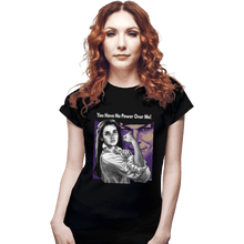 Load image into Gallery viewer, Shirts Fitted Shirts, Woman / Small / Black No Power Over Me