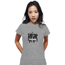 Load image into Gallery viewer, Shirts Fitted Shirts, Woman / Small / Sports Grey Metalheads