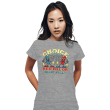 Load image into Gallery viewer, Daily_Deal_Shirts Fitted Shirts, Woman / Small / Sports Grey The Choice Is Yours