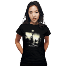 Load image into Gallery viewer, Shirts Fitted Shirts, Woman / Small / Black The Detective