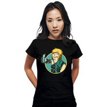 Load image into Gallery viewer, Shirts Fitted Shirts, Woman / Small / Black Vault Link Boy