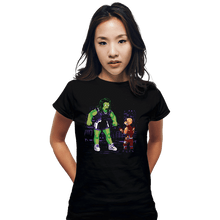 Load image into Gallery viewer, Daily_Deal_Shirts Fitted Shirts, Woman / Small / Black Death By Smash