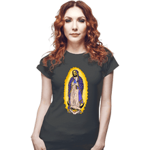 Load image into Gallery viewer, Daily_Deal_Shirts Fitted Shirts, Woman / Small / Charcoal Our Lady Of Eternia