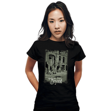 Load image into Gallery viewer, Shirts Fitted Shirts, Woman / Small / Black The Pet From Beyond