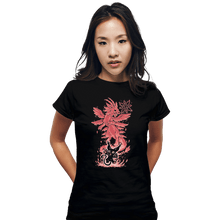 Load image into Gallery viewer, Shirts Fitted Shirts, Woman / Small / Black Digital Light Within