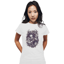 Load image into Gallery viewer, Secret_Shirts Fitted Shirts, Woman / Small / White Eat The Rude Sale