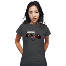 Load image into Gallery viewer, Shirts Fitted Shirts, Woman / Small / Charcoal Intervention