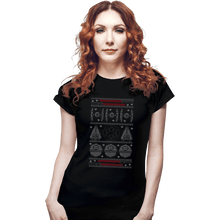 Load image into Gallery viewer, Secret_Shirts Fitted Shirts, Woman / Small / Black Imperial Christmas
