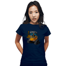 Load image into Gallery viewer, Shirts Fitted Shirts, Woman / Small / Navy Life Found