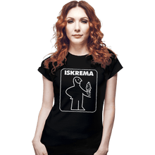 Load image into Gallery viewer, Shirts Fitted Shirts, Woman / Small / Black ISKREMA