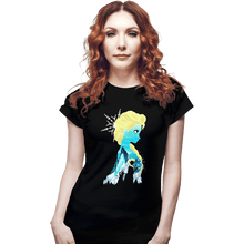 Load image into Gallery viewer, Secret_Shirts Fitted Shirts, Woman / Small / Black Frozen Shadow