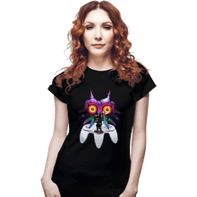 Load image into Gallery viewer, Secret_Shirts Fitted Shirts, Woman / Small / Black Majora 64
